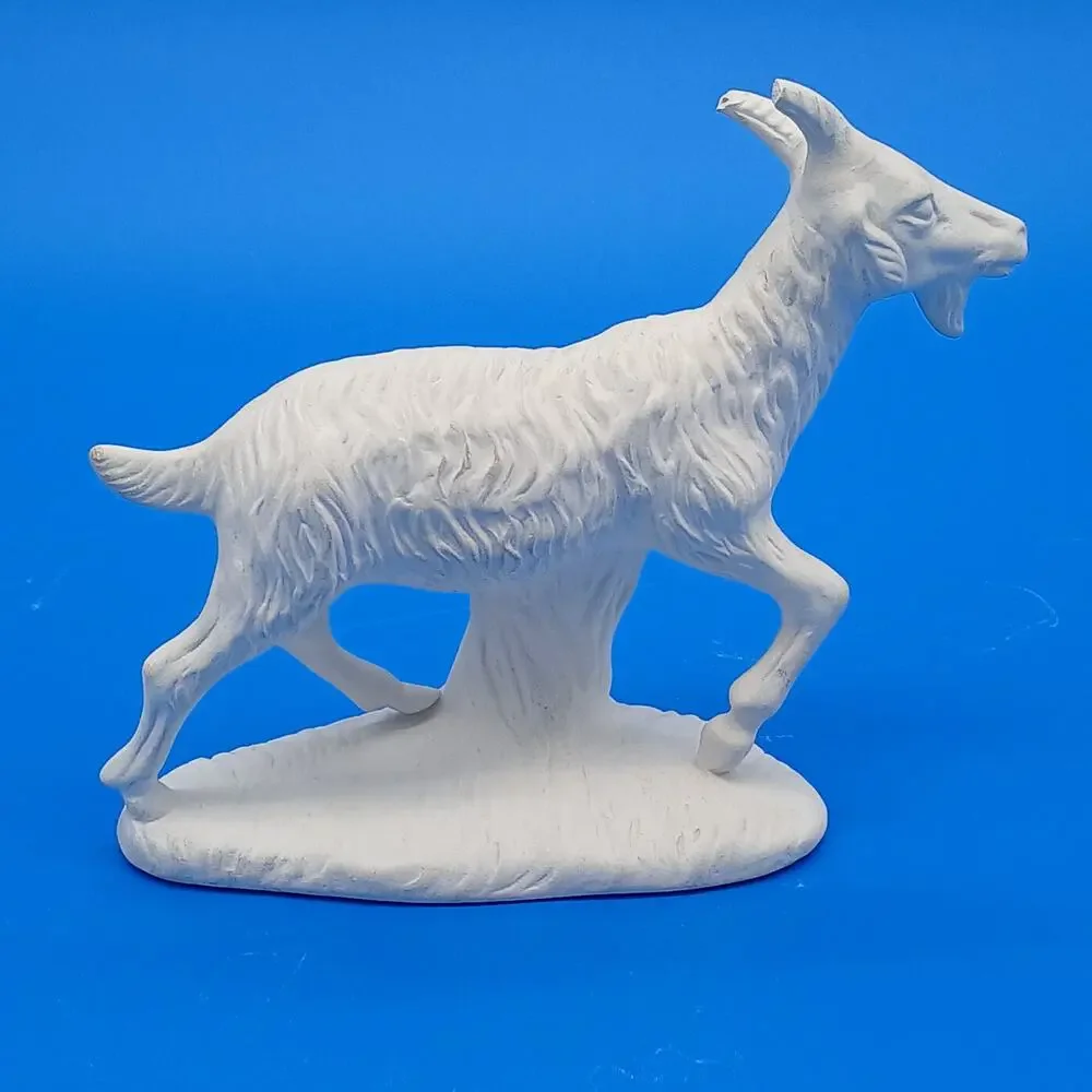 Vintage Atlantic & Euro-o-Con Mold Nativity Donkey Sheep - Unpainted & Unfired